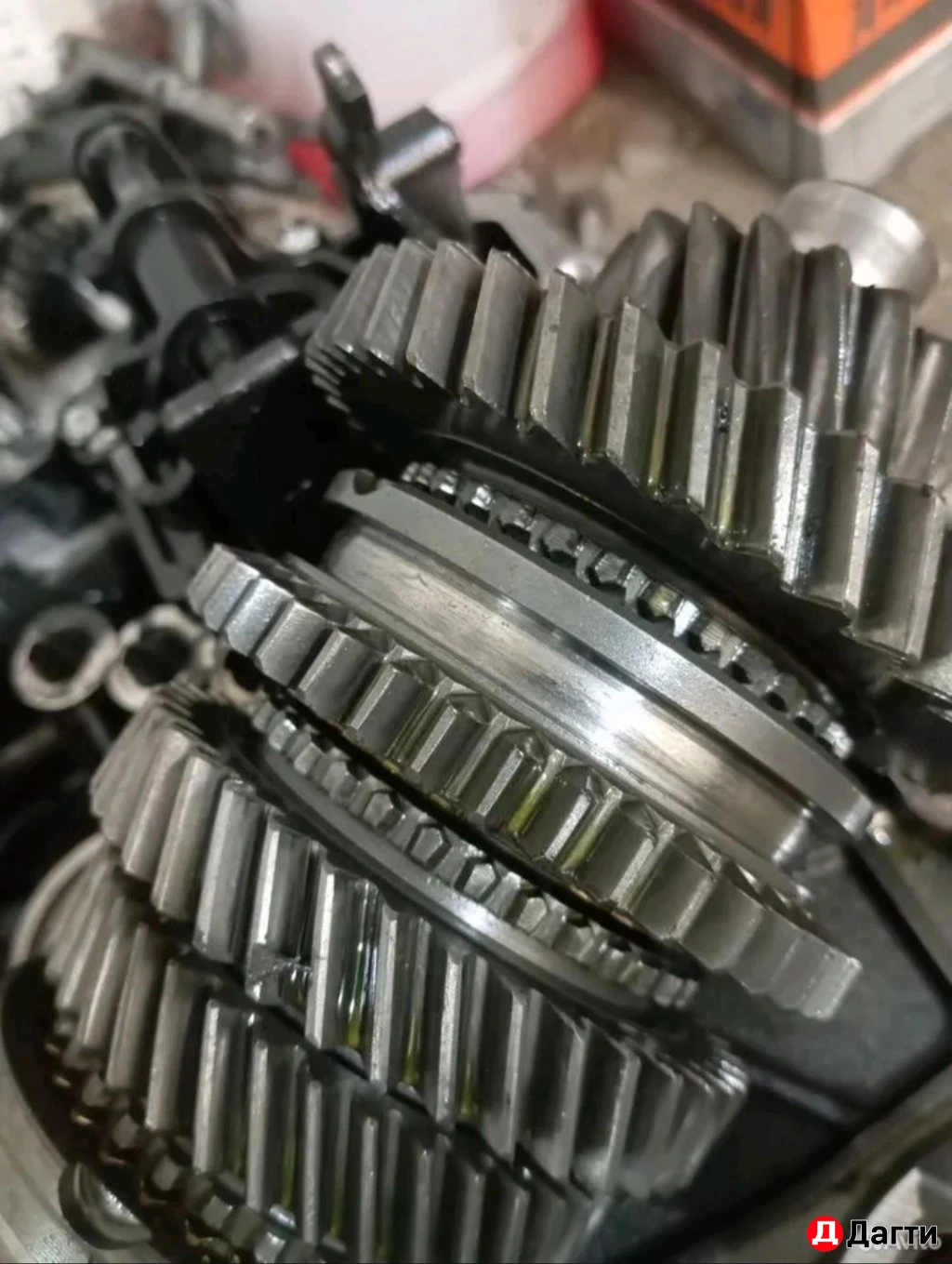 Запчасти КПП приора