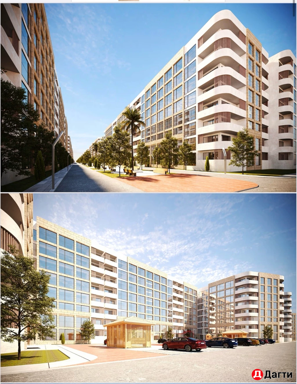 Квартира, 2 комнаты, 43 м², Застройщик