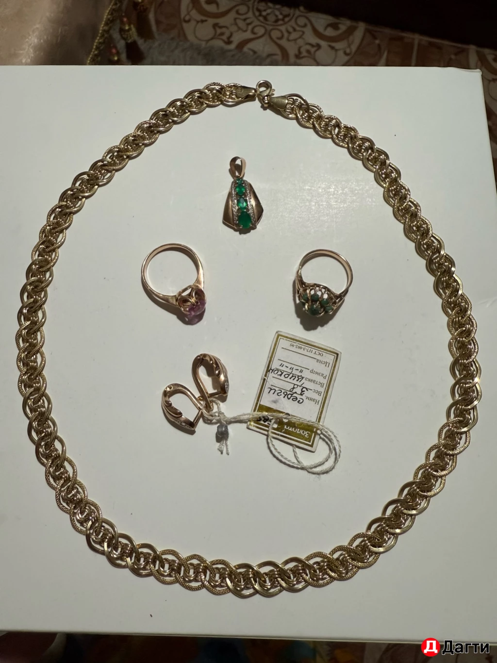 Золотые изделия