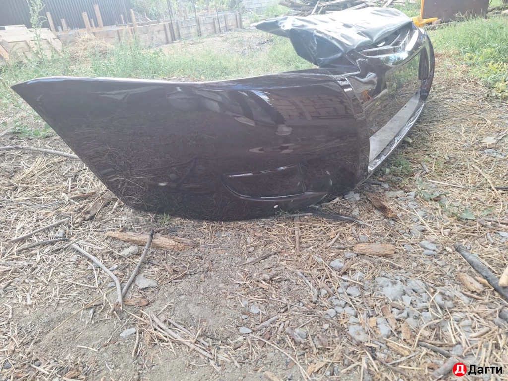 Передний бампер на priora