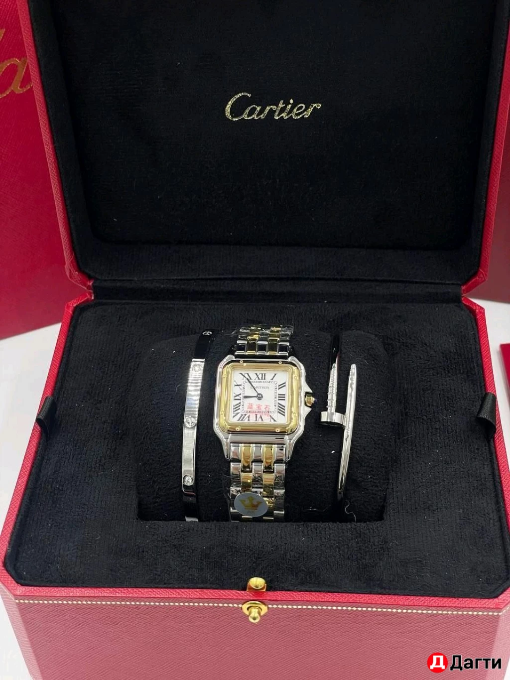 Часы женские Cartier de panthere  22 mm 27 mm премиум