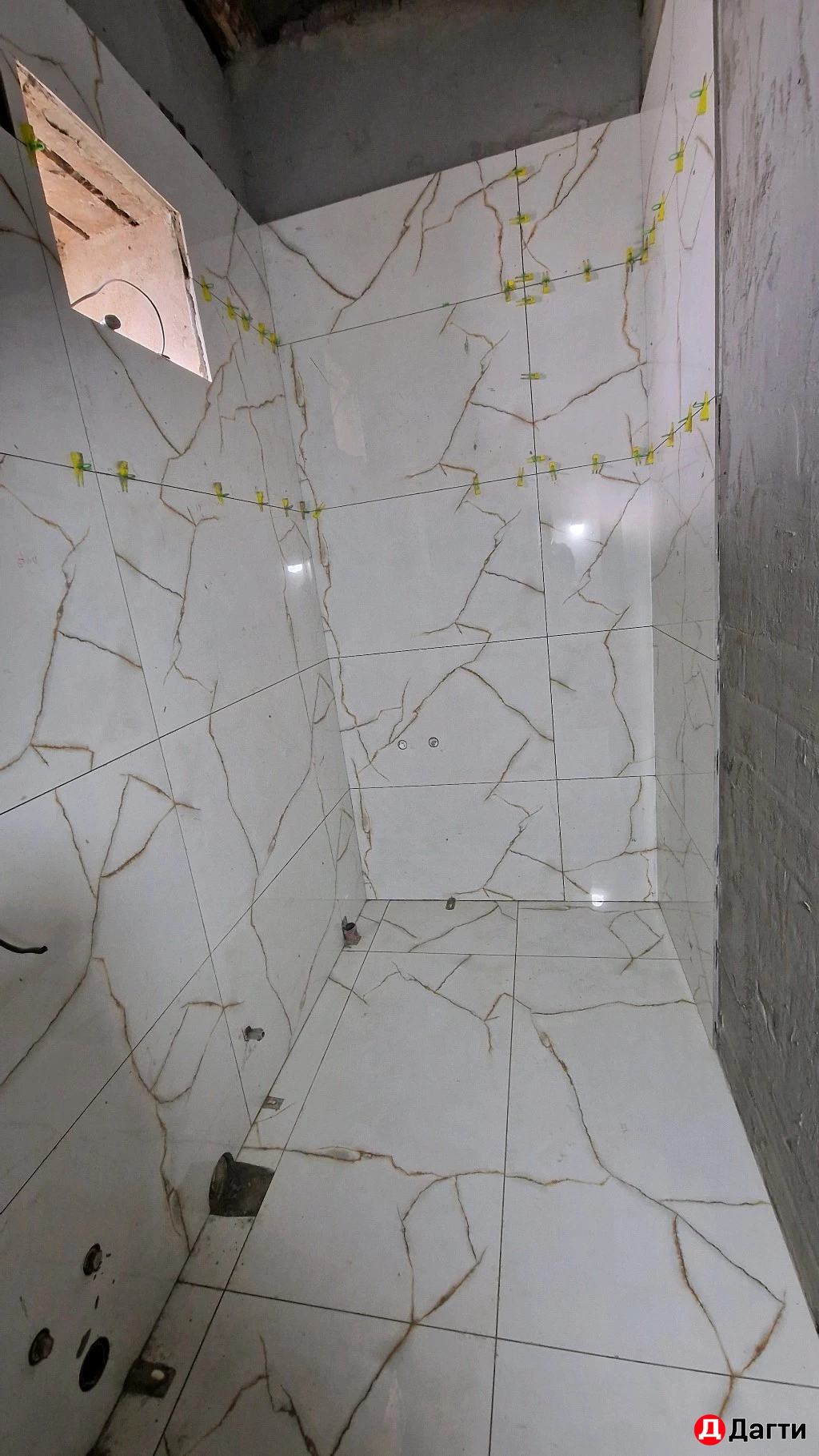 Укладка кафеля