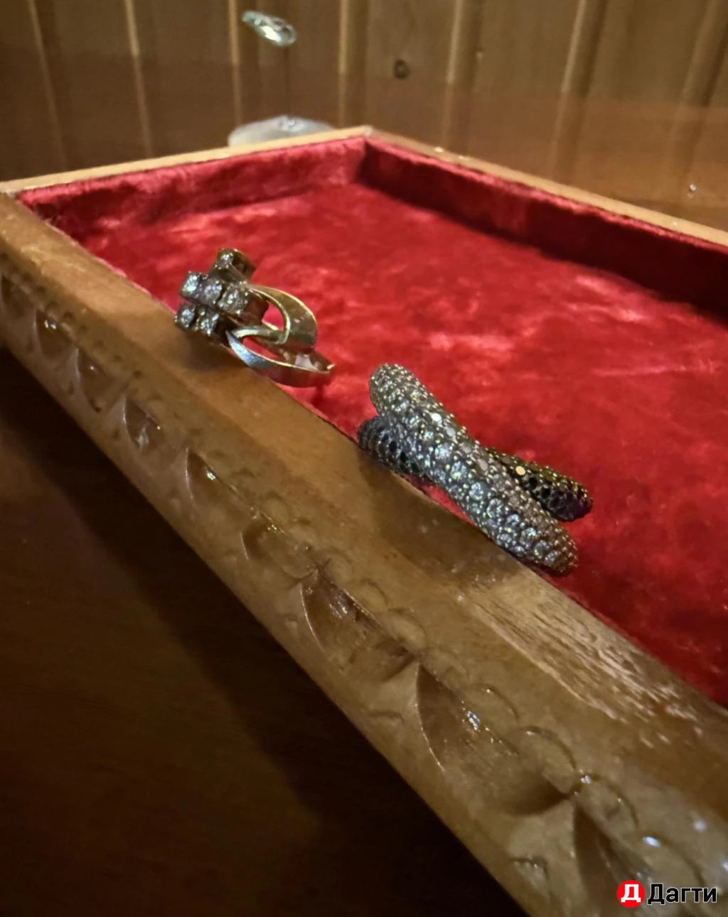Кольцо с бриллиантами