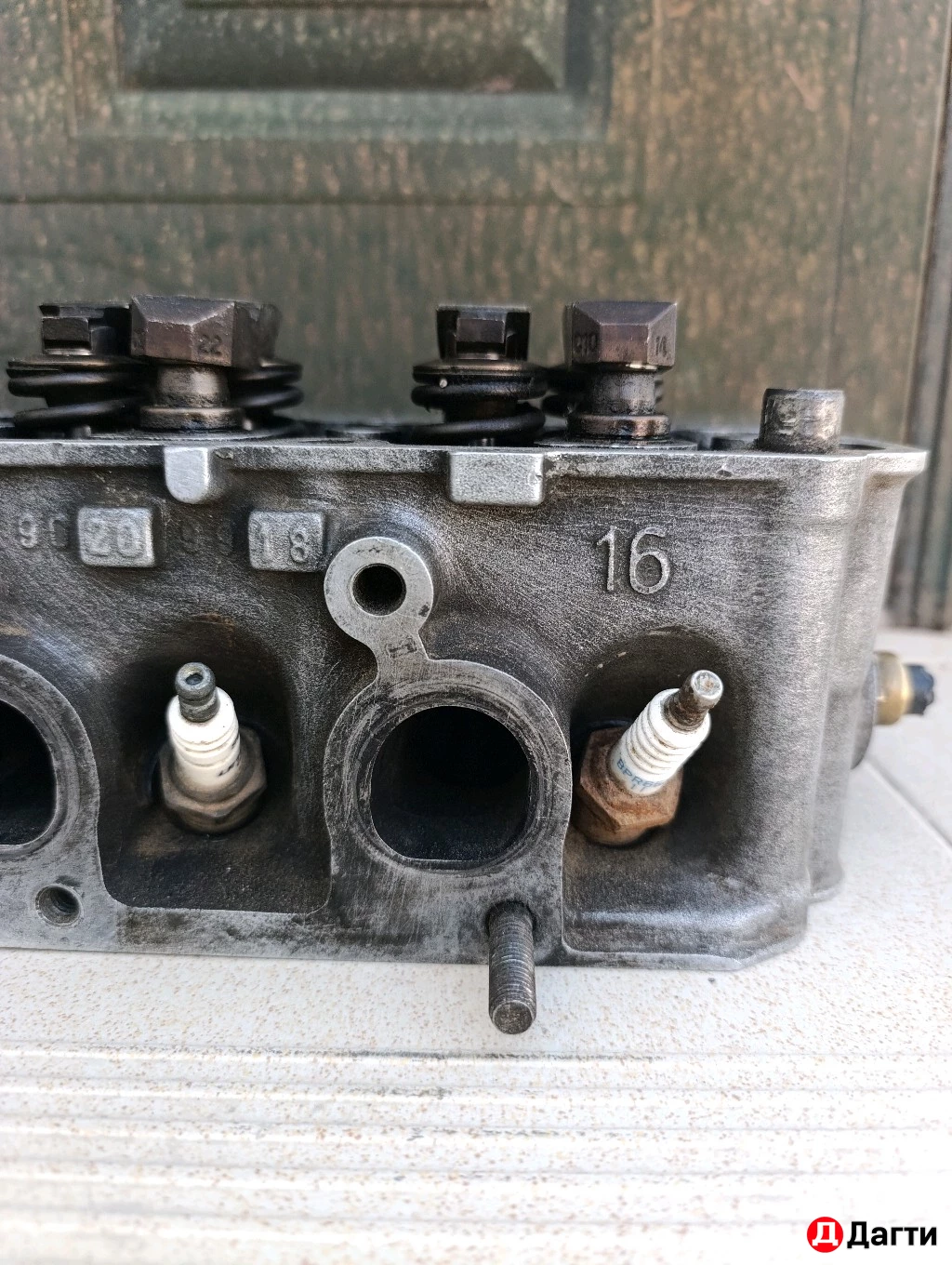 Головка блока цилиндров ГБЦ Nexsia, Lanos