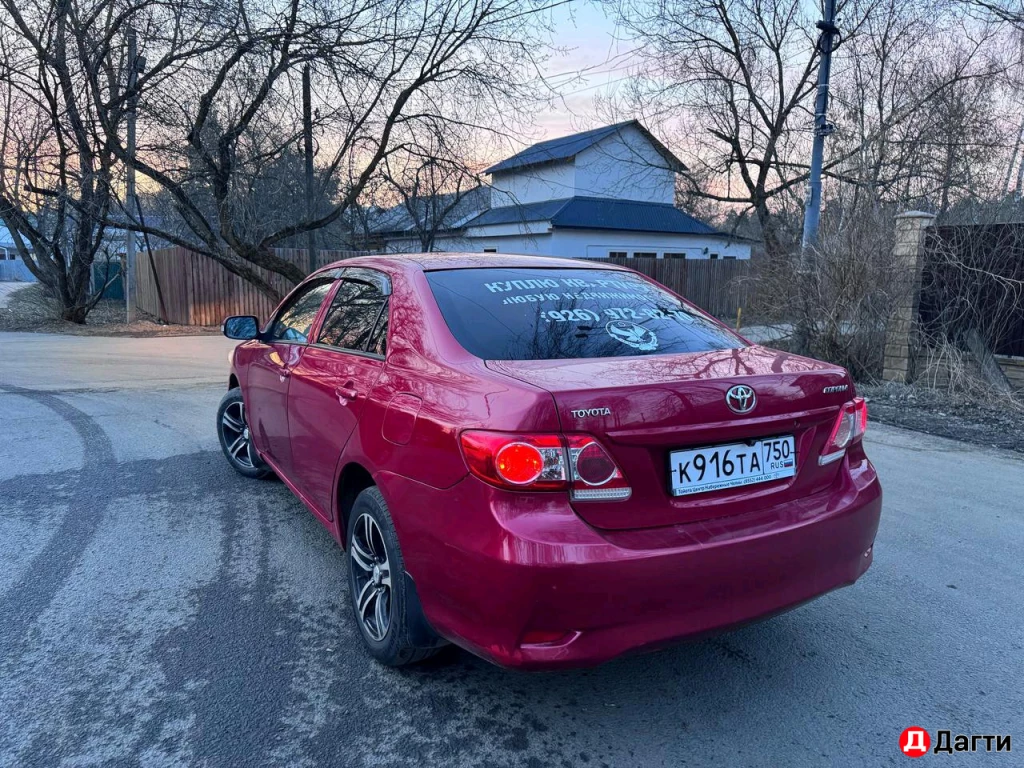 Toyota Corolla, 2013 года