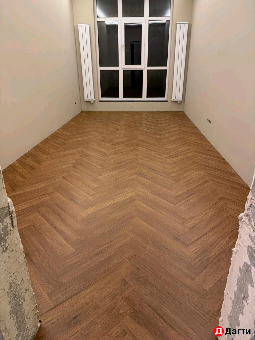 Укладка ламината обычный и ёлочка