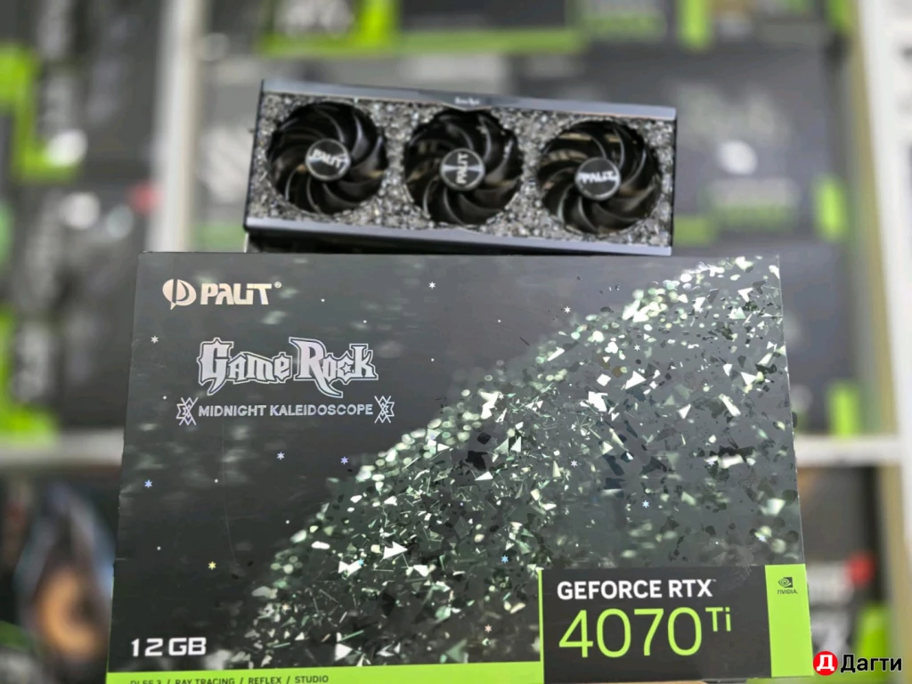 Видеокарта RTX 4070TI(Palit GameRock)