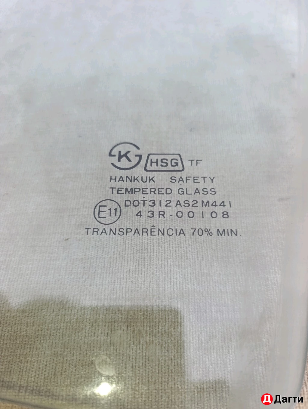 Стекло дверное Daewoo Nexsia