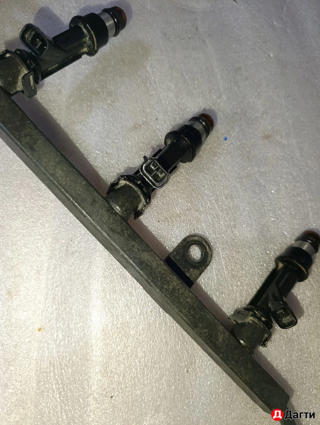 Топливная рампа с форсунками,Chevrolet Lanos