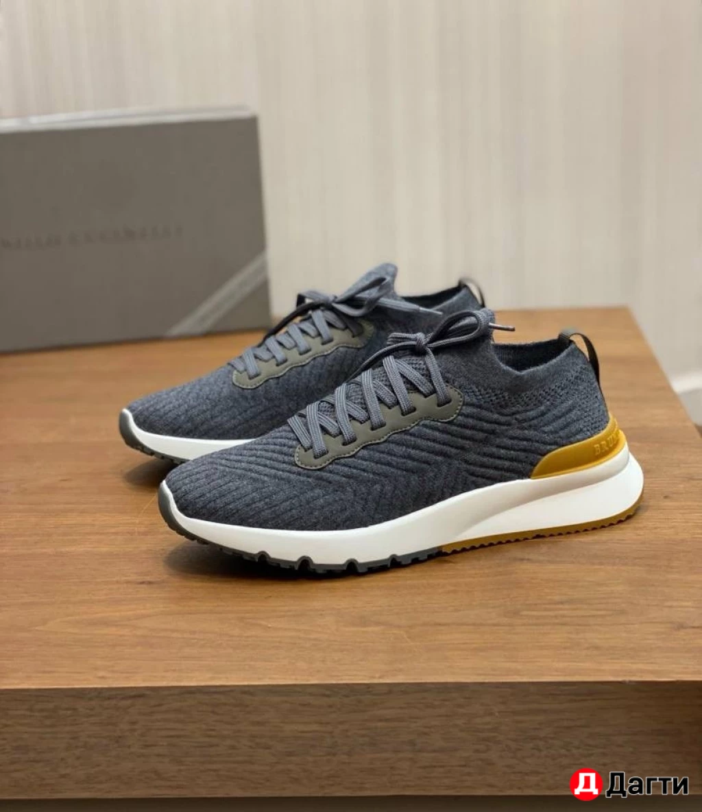 Мужские кроссовки от бренда Brunello Cucinelli