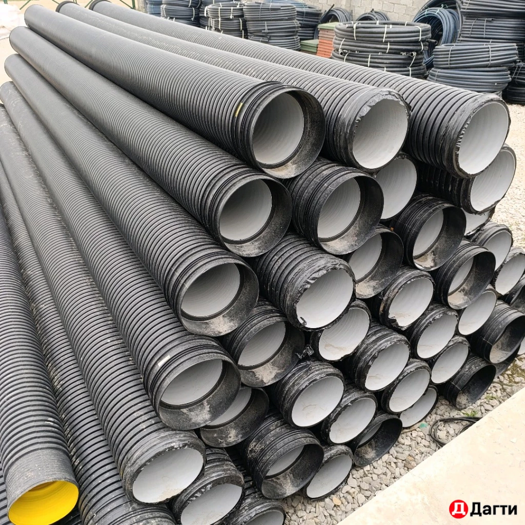 Труба гофрированная для канализации