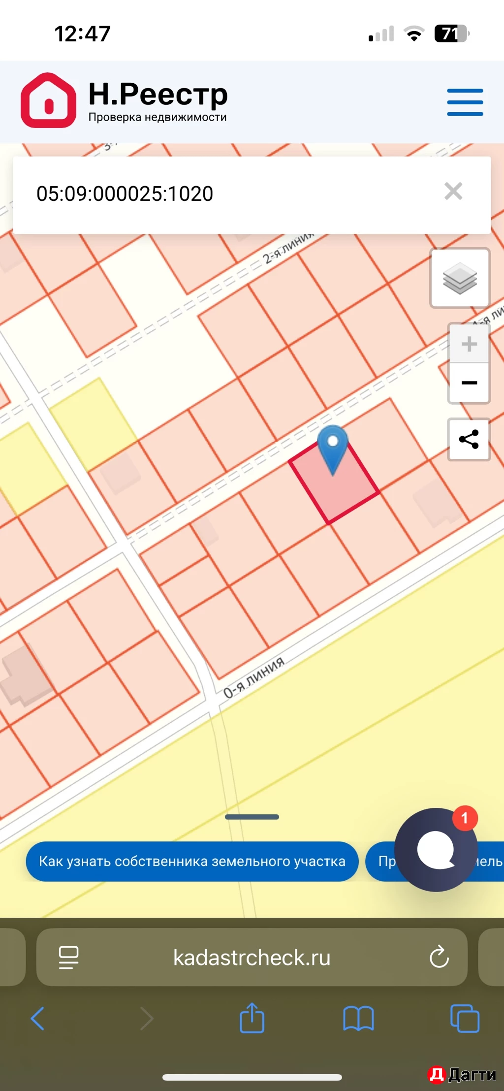 Участок, 5 сот, Сельхоз (СНТ или ДНП)