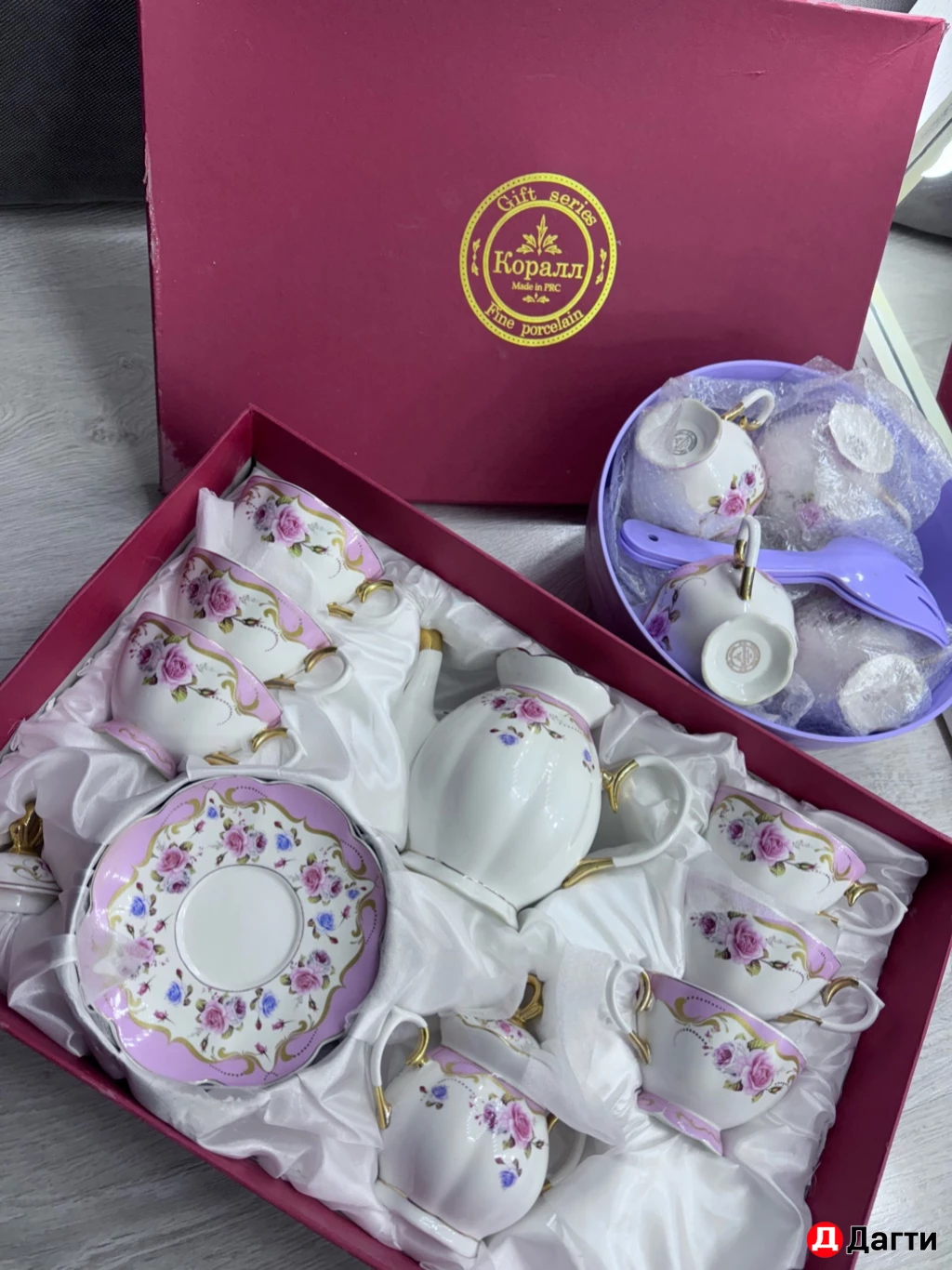 Чайный сервиз «КОРАЛЛ»