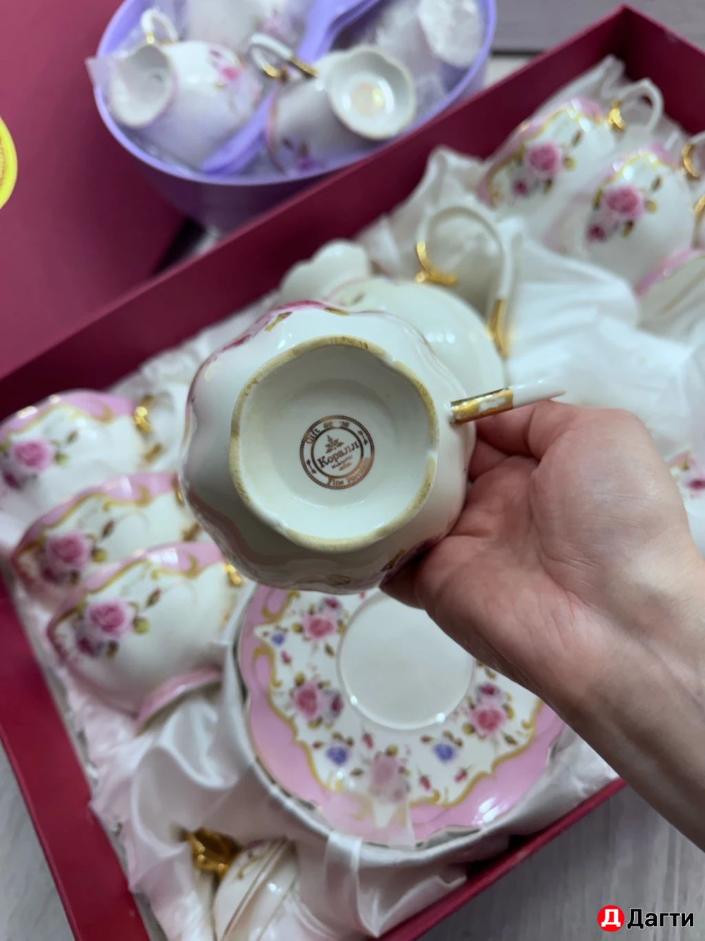 Чайный сервиз «КОРАЛЛ»