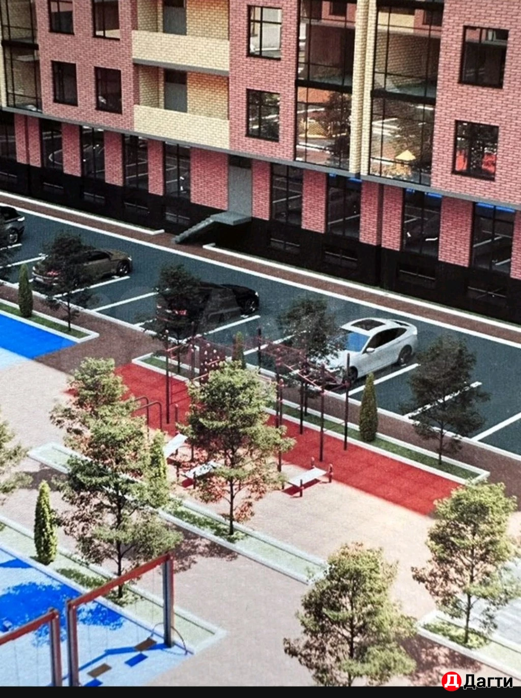 Квартира, 2 комнаты, 75 м², Застройщик