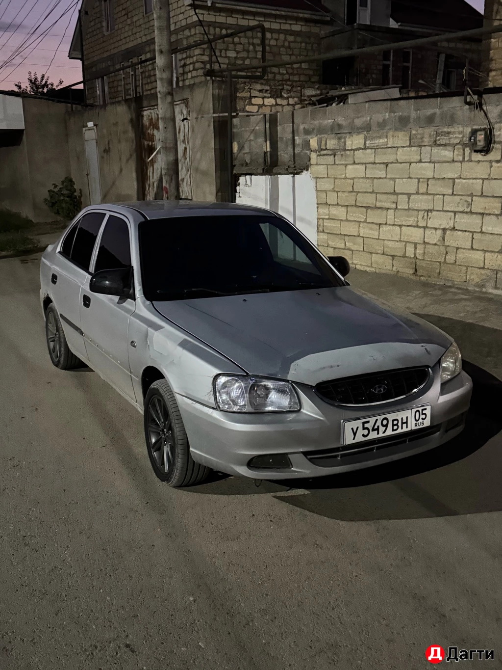Hyundai Accent, 2002 года