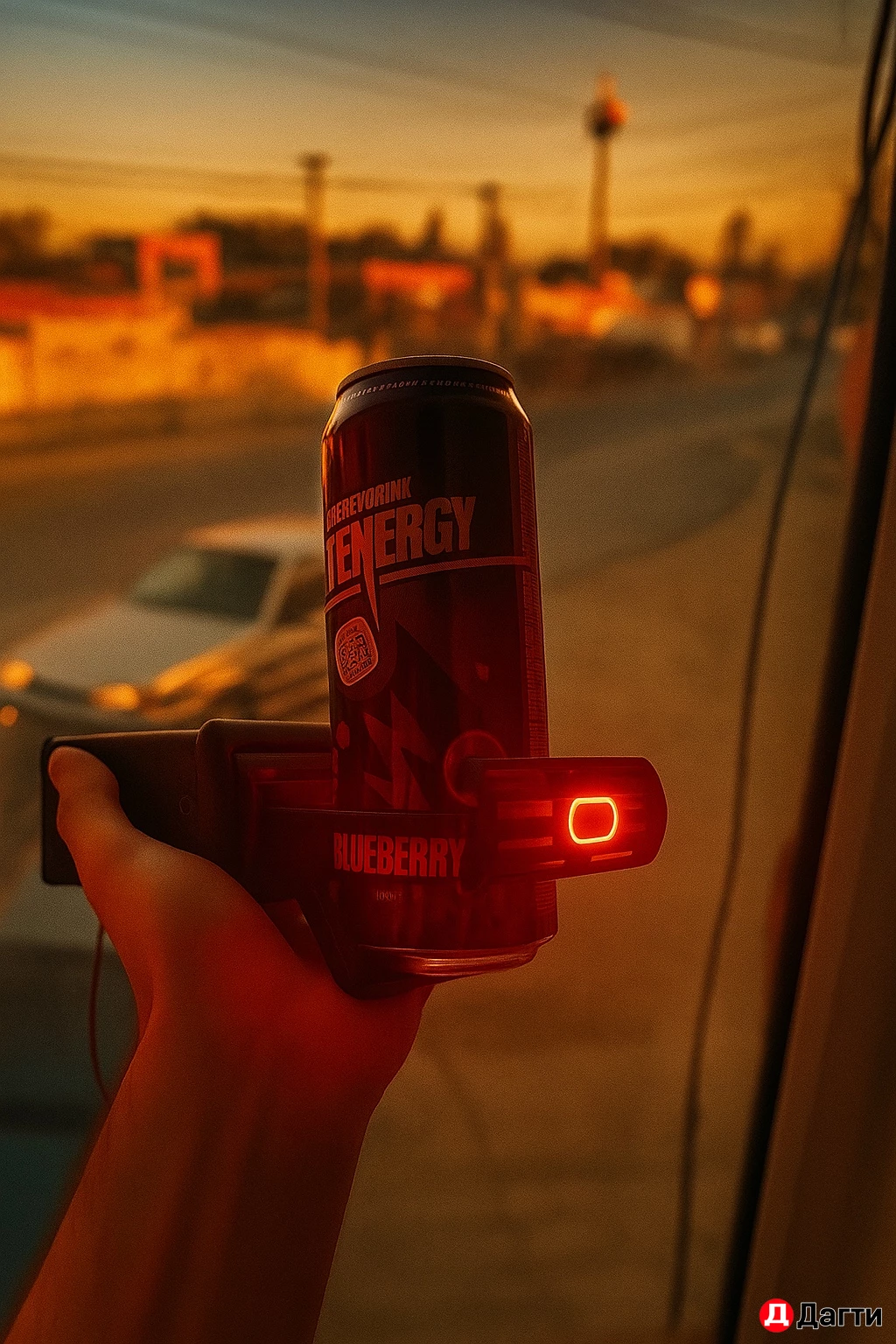 Подстаканник 2114 в дефлекторы с подсветкой