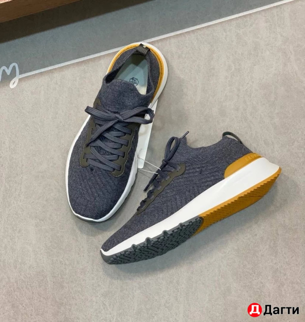 Мужские кроссовки от бренда Brunello Cucinelli