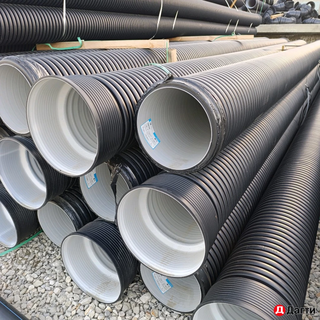 Труба гофрированная для канализации