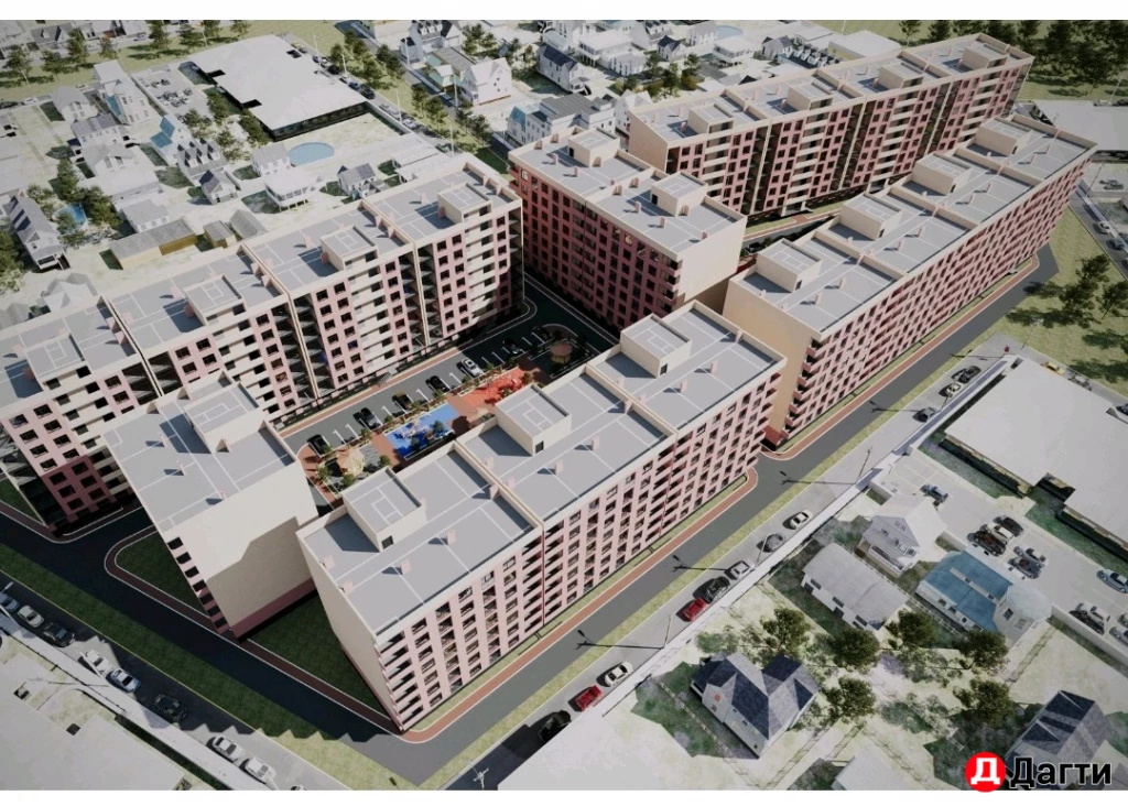 Квартира, 2 комнаты, 75 м², Застройщик
