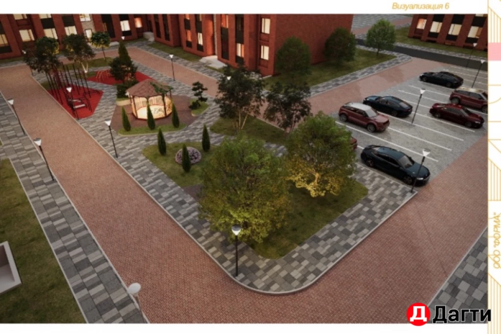 Квартира, 1 комната, 58 м², Застройщик