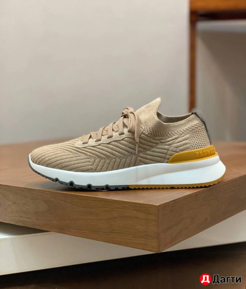 Мужские кроссовки от бренда Brunello Cucinelli