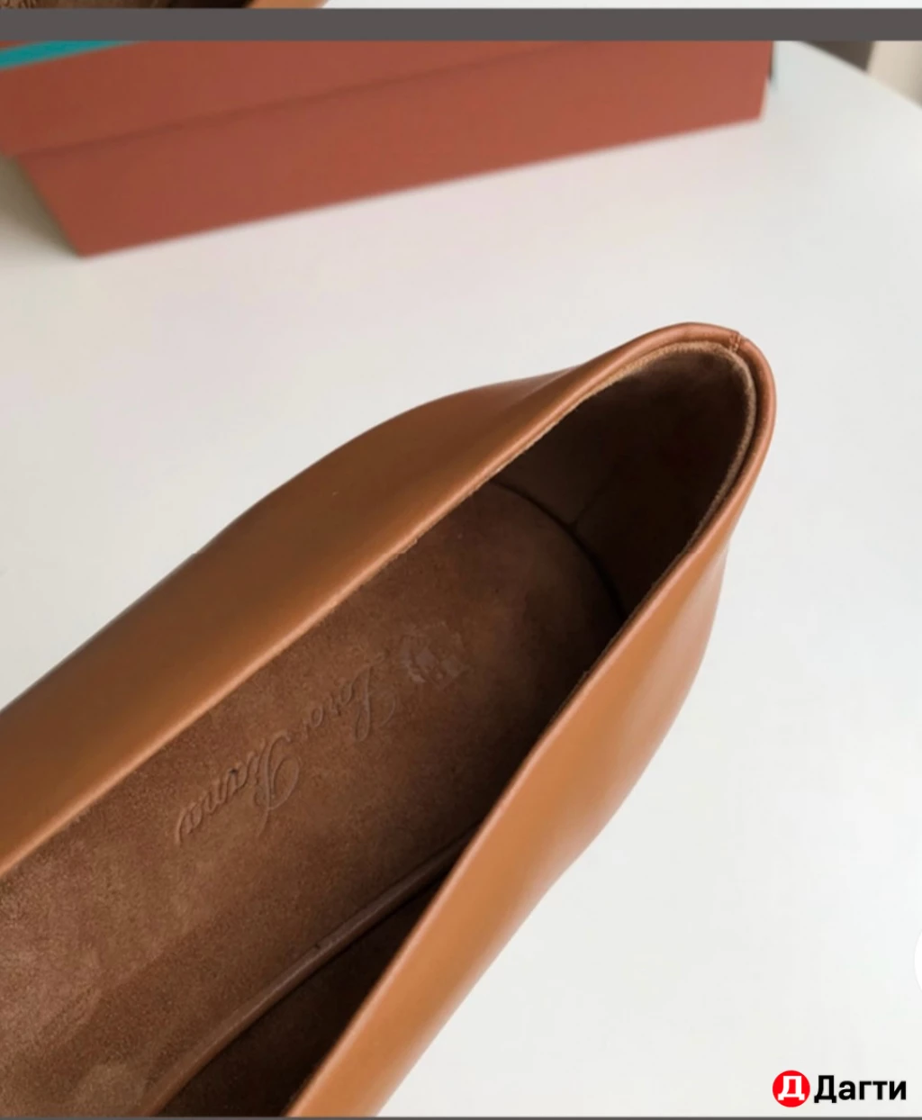 Женские кожаные туфли