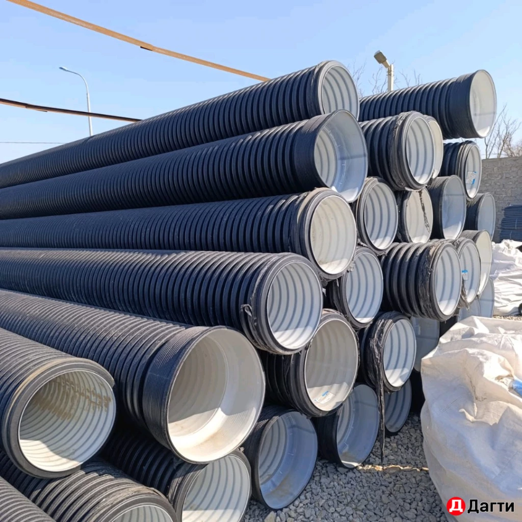 Труба гофрированная для канализации