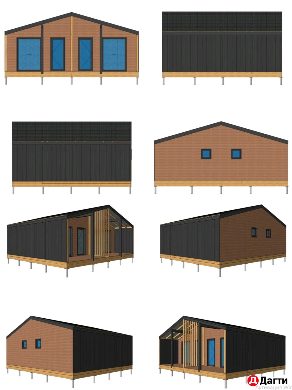Производство и строительство СИП панельных домов по проекту