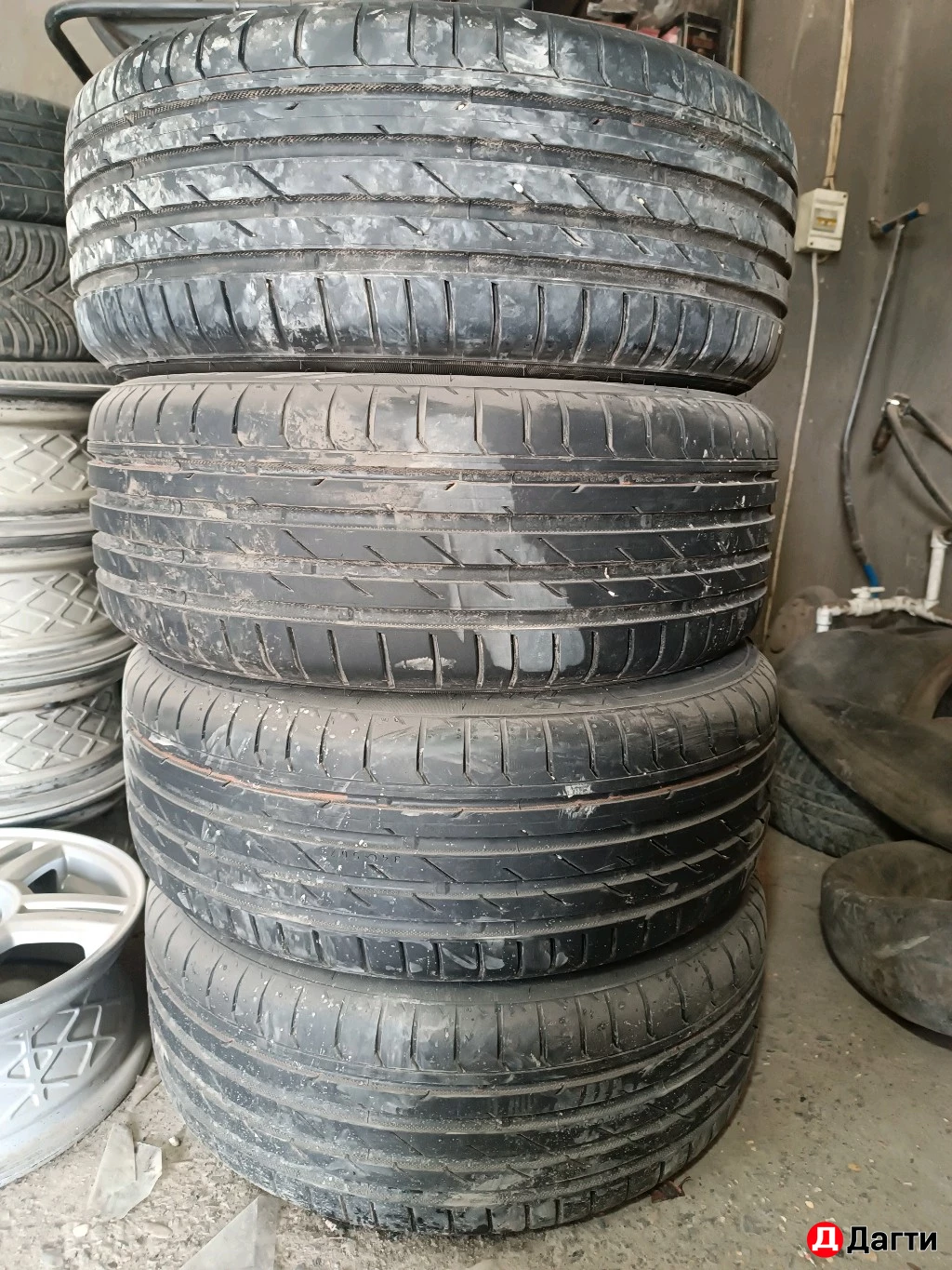 Летний комплект 205/50 р17( Suzuki Ertiga,Камри,королла и. т. д) )