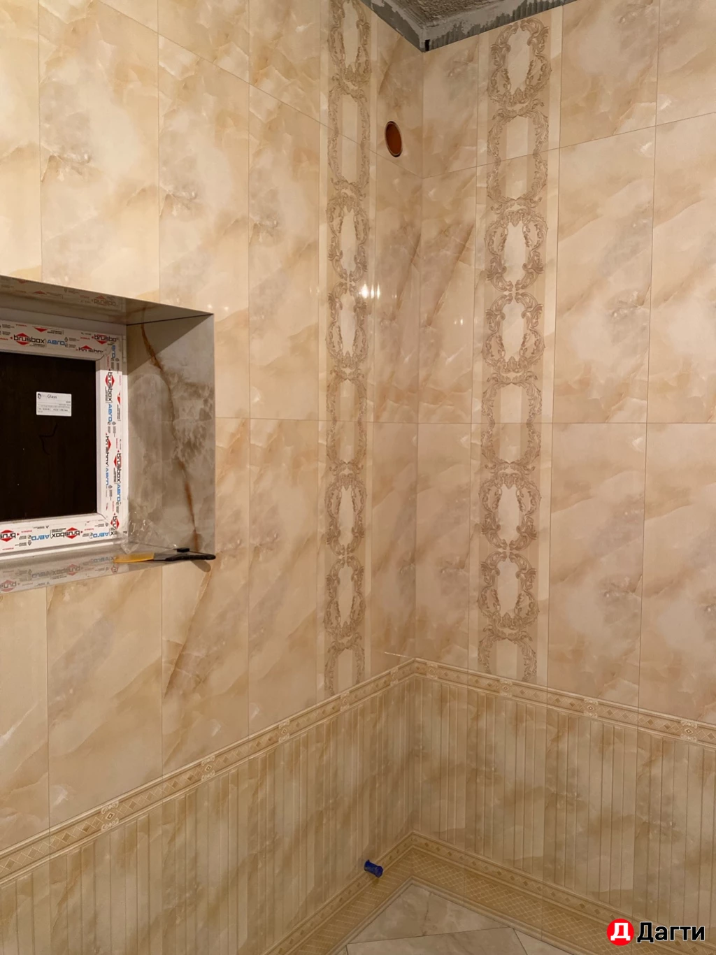 Кладка кафельной плитки