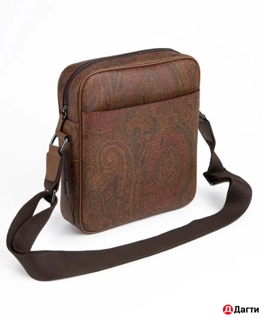 Барсетка кожаная через плечо ETROЭтроЖимолость