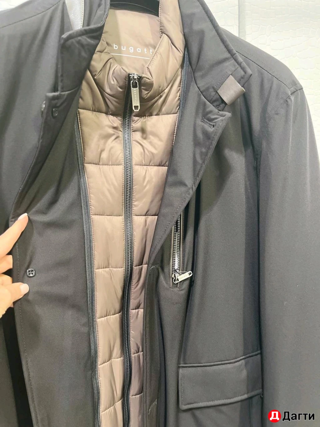 Bugatti, куртка мужская, под заказ из Италии 🇮🇹