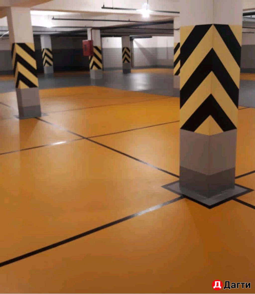 Беспыльная шлифовка бетонного пола