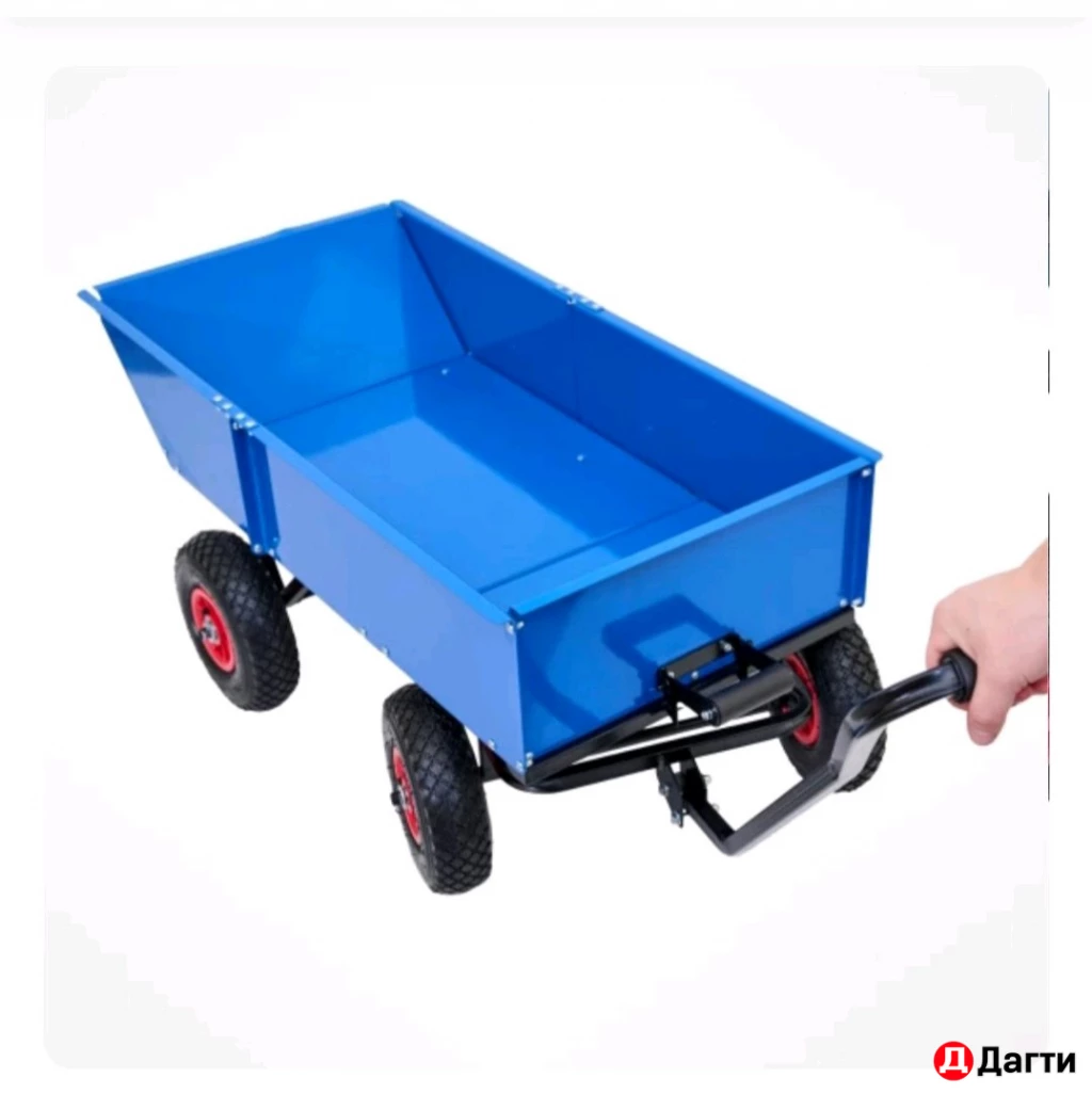 Тележка крестьянка для сада магазинов и рынка.