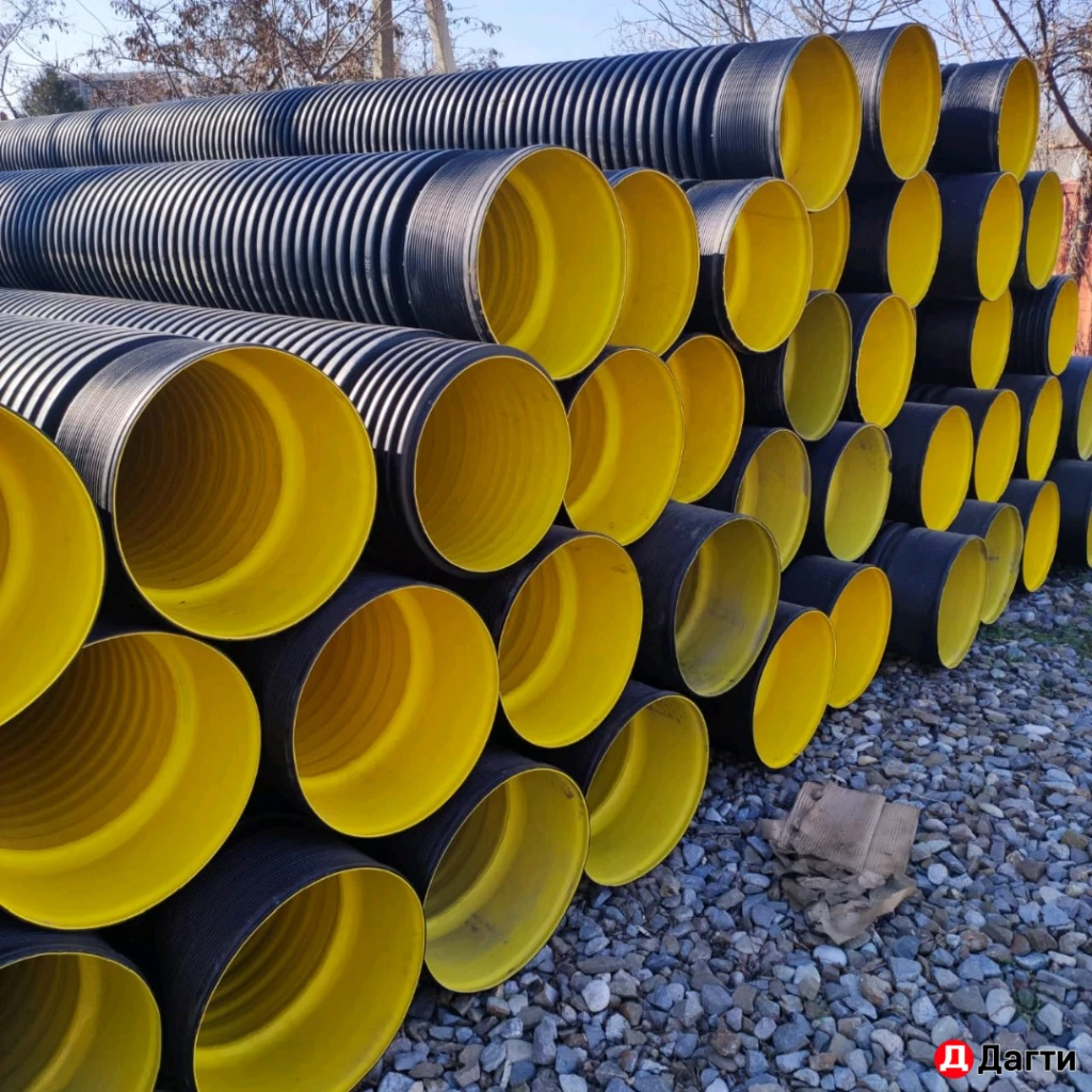 Труба гофрированная для канализации