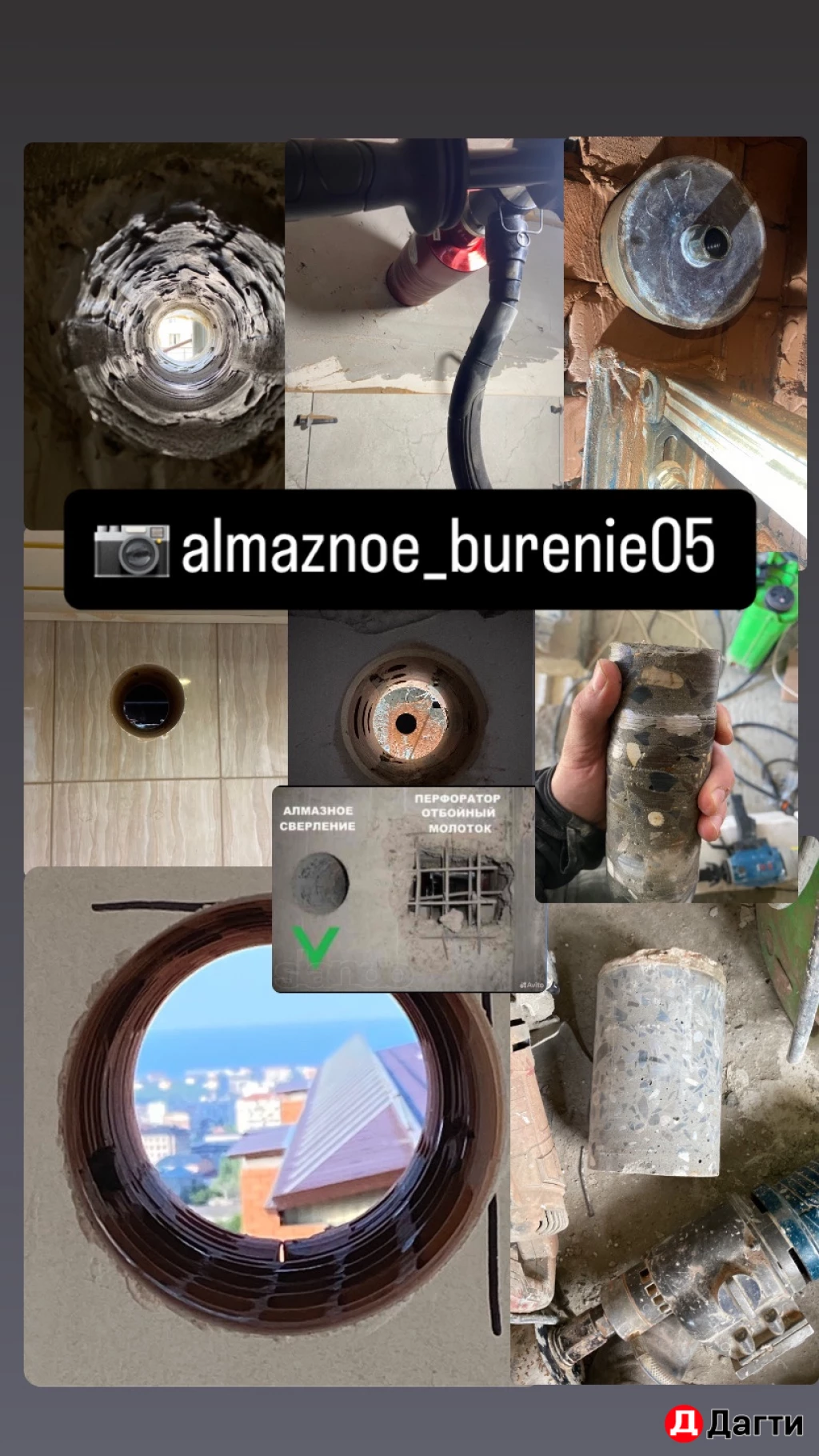 Алмазное сверление