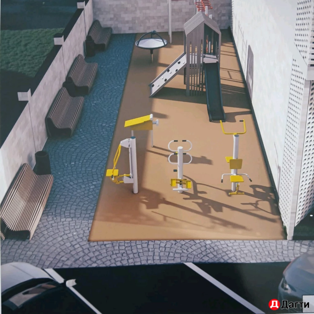 Квартира, 1 комната, 43 м², Застройщик