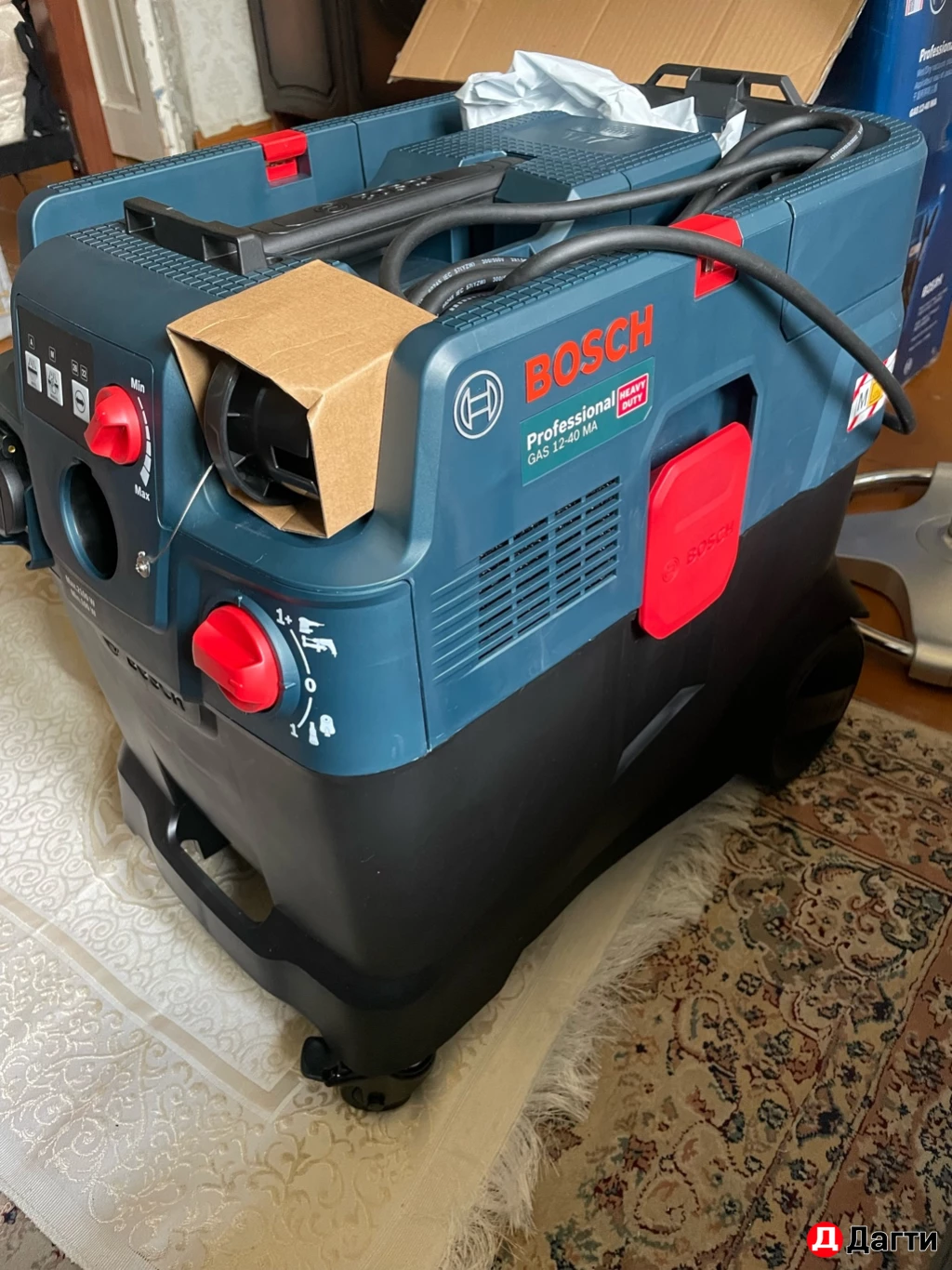 Строительный пылесос Bosch Gas 12-40 ma