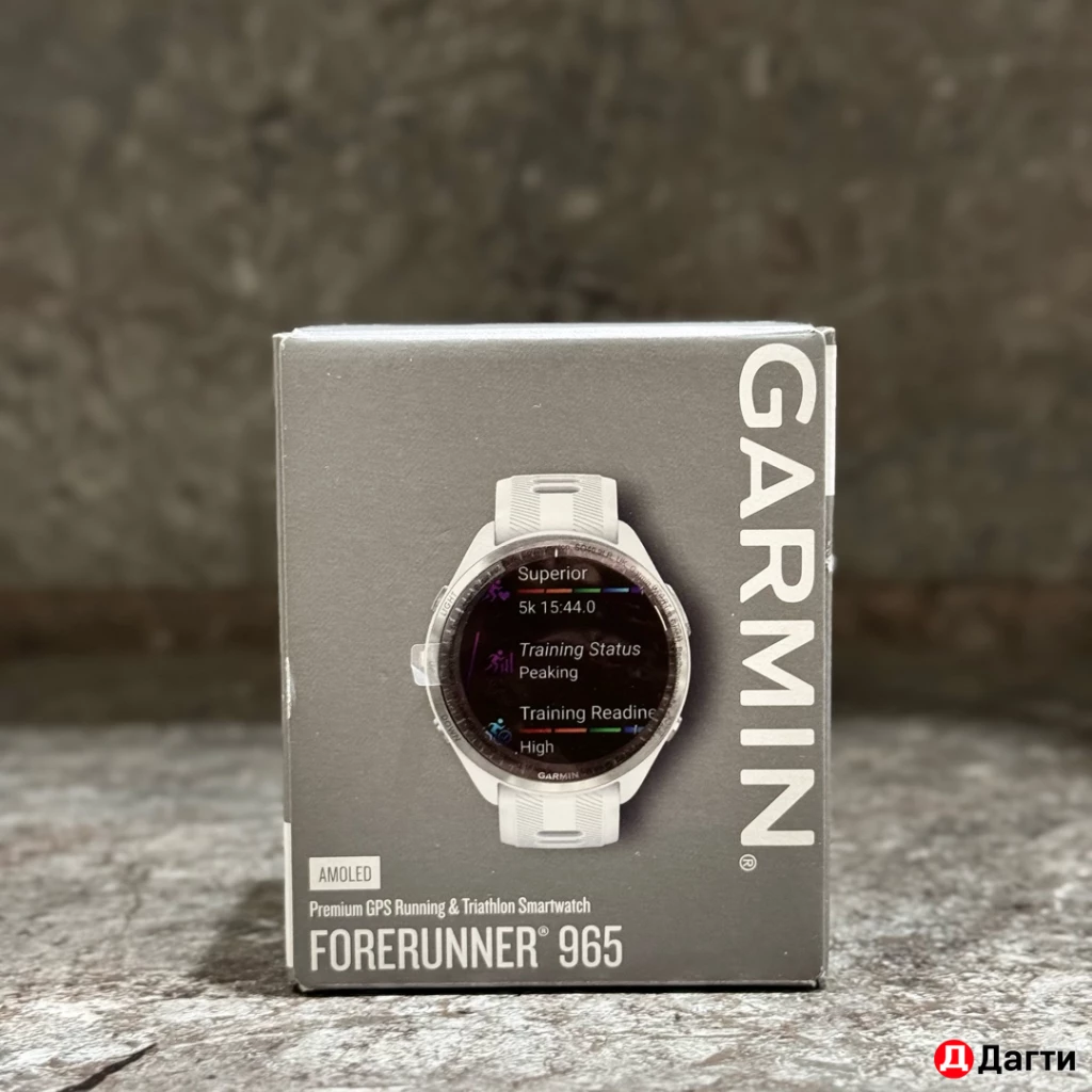 GARMIN forerunner 965 белые
