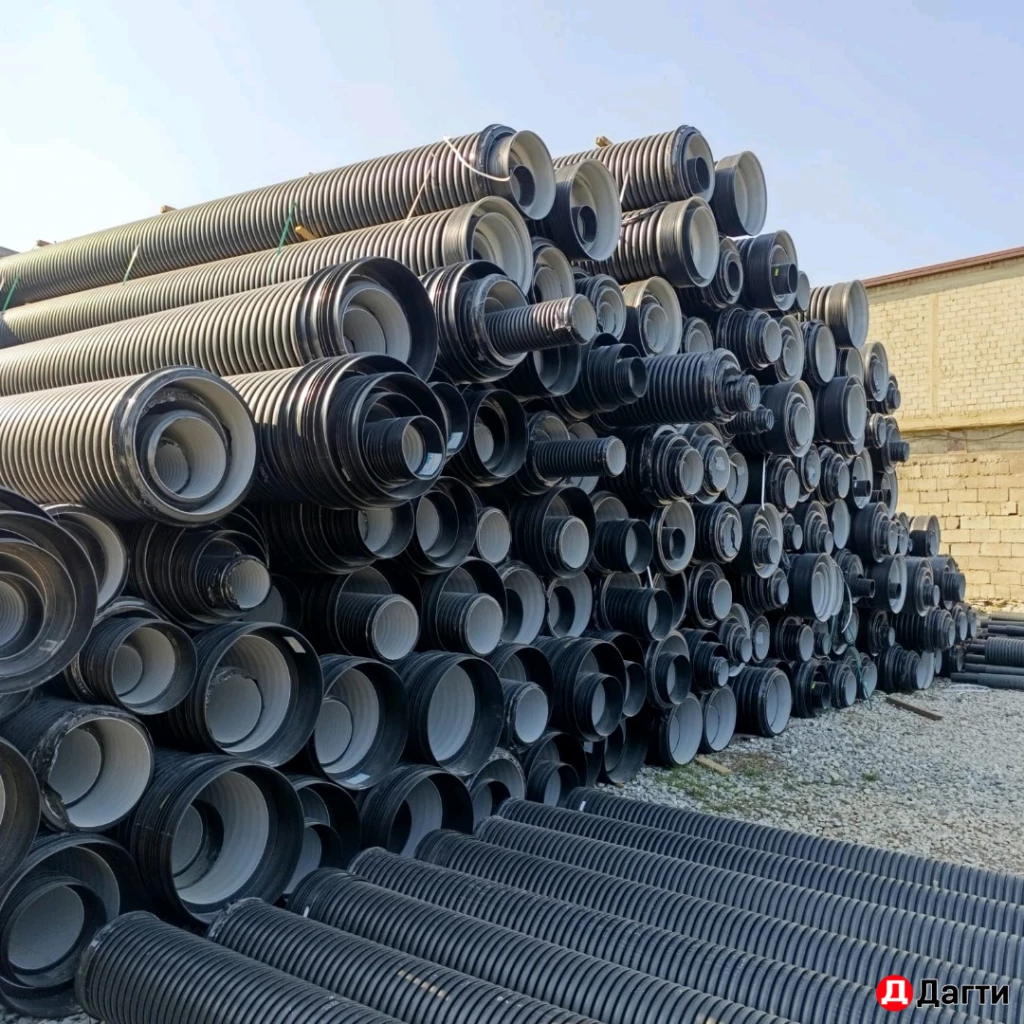 Труба гофрированная для канализации