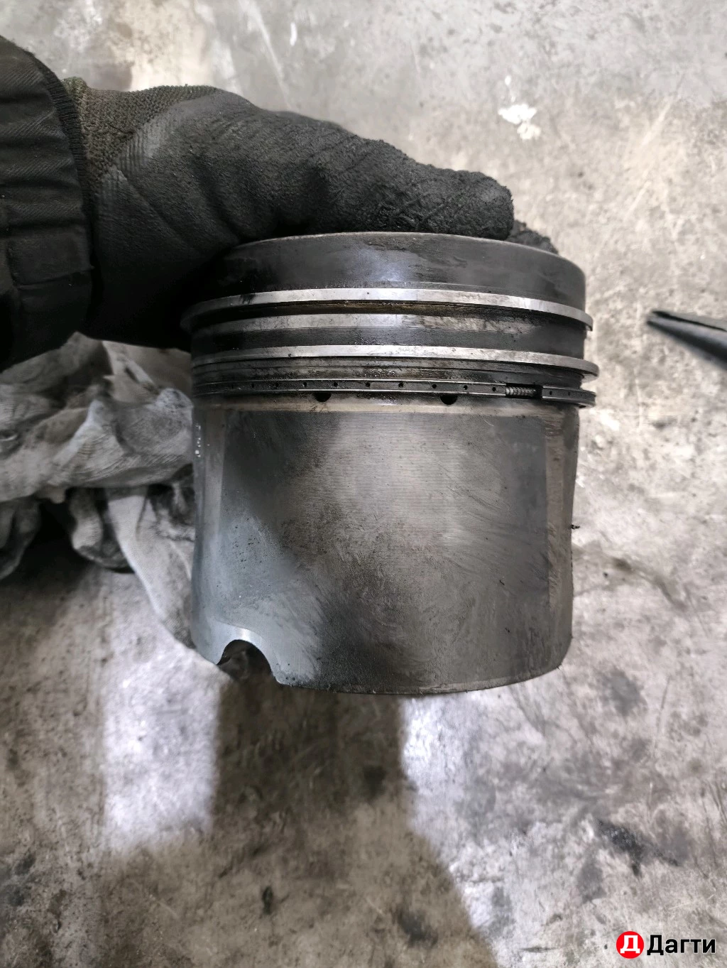 Поршень мерседес актрос