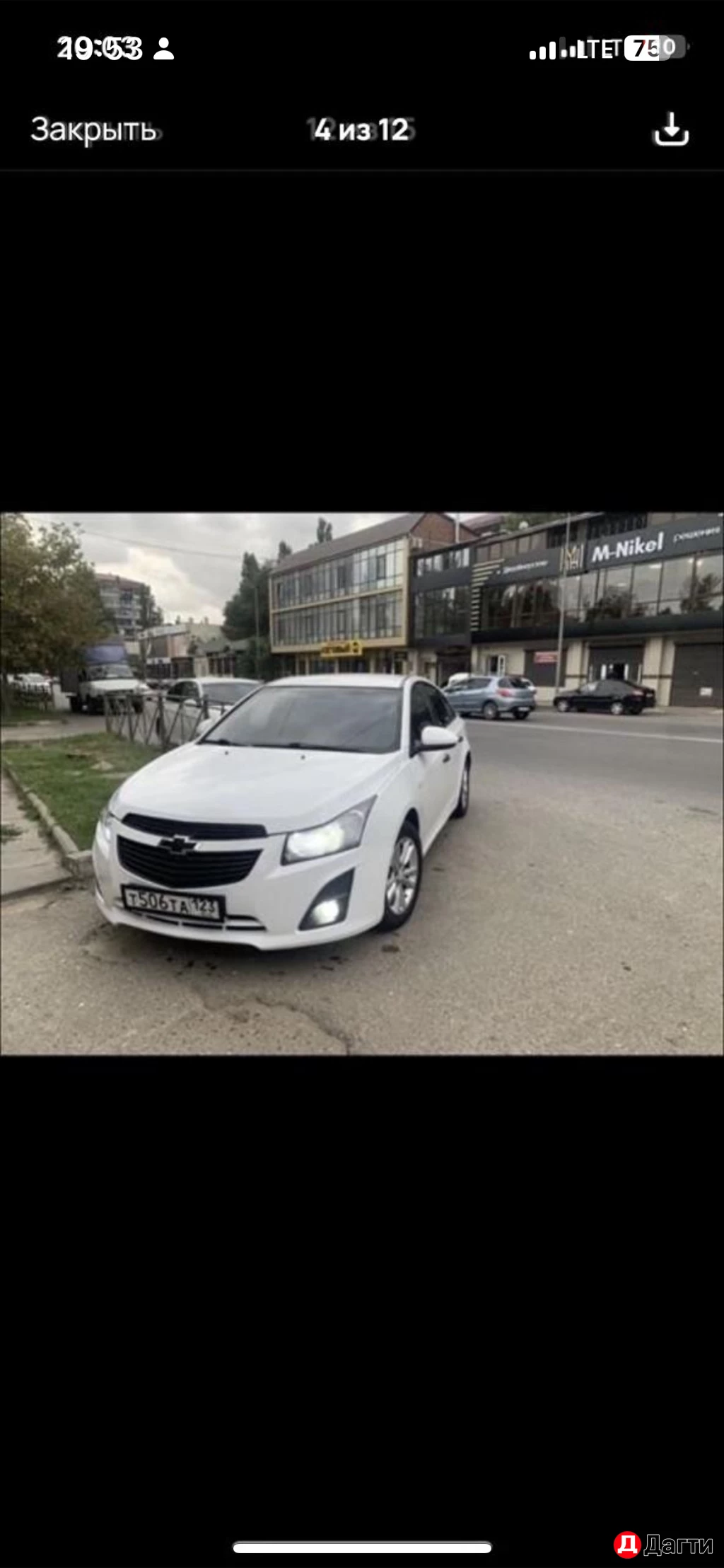 Chevrolet Cruze, 2012 года