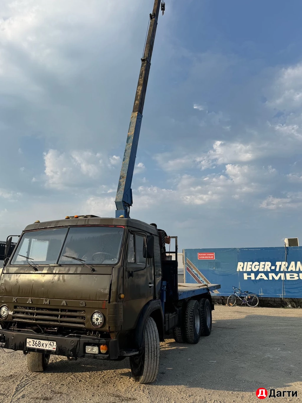 КАМАЗ манипулятор