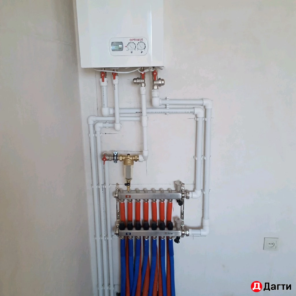 Отопление и сантехника по Дагестане любой сложности