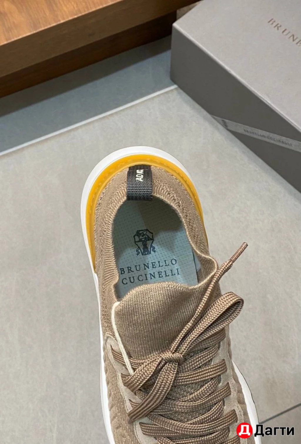 Мужские кроссовки от бренда Brunello Cucinelli