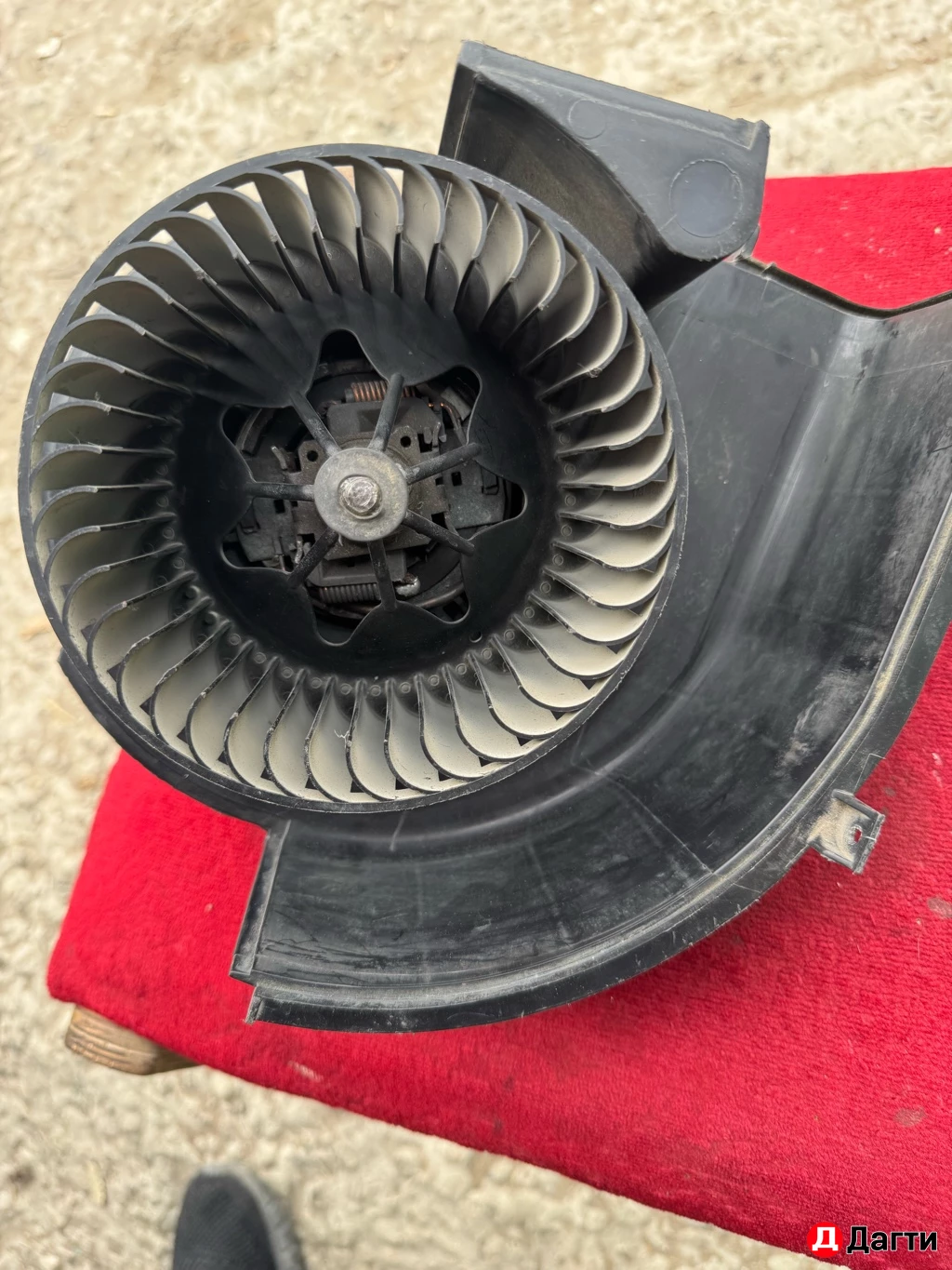 Моторчик печки БМВ Х5 Е 70