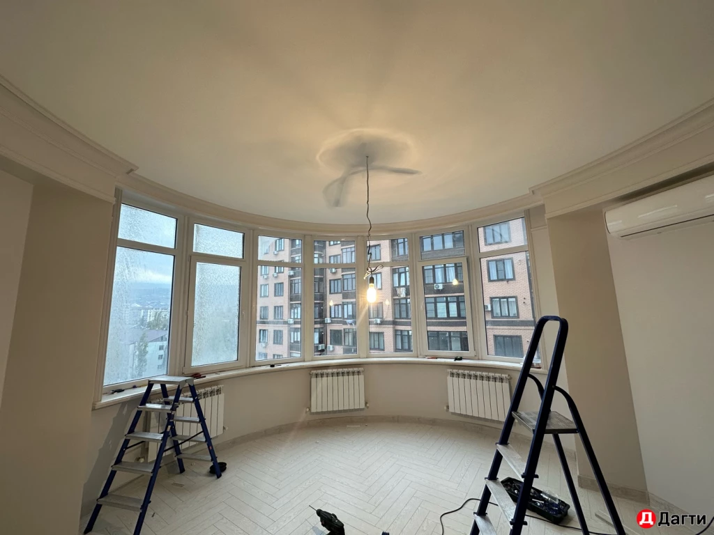 Установка карнизов для штор