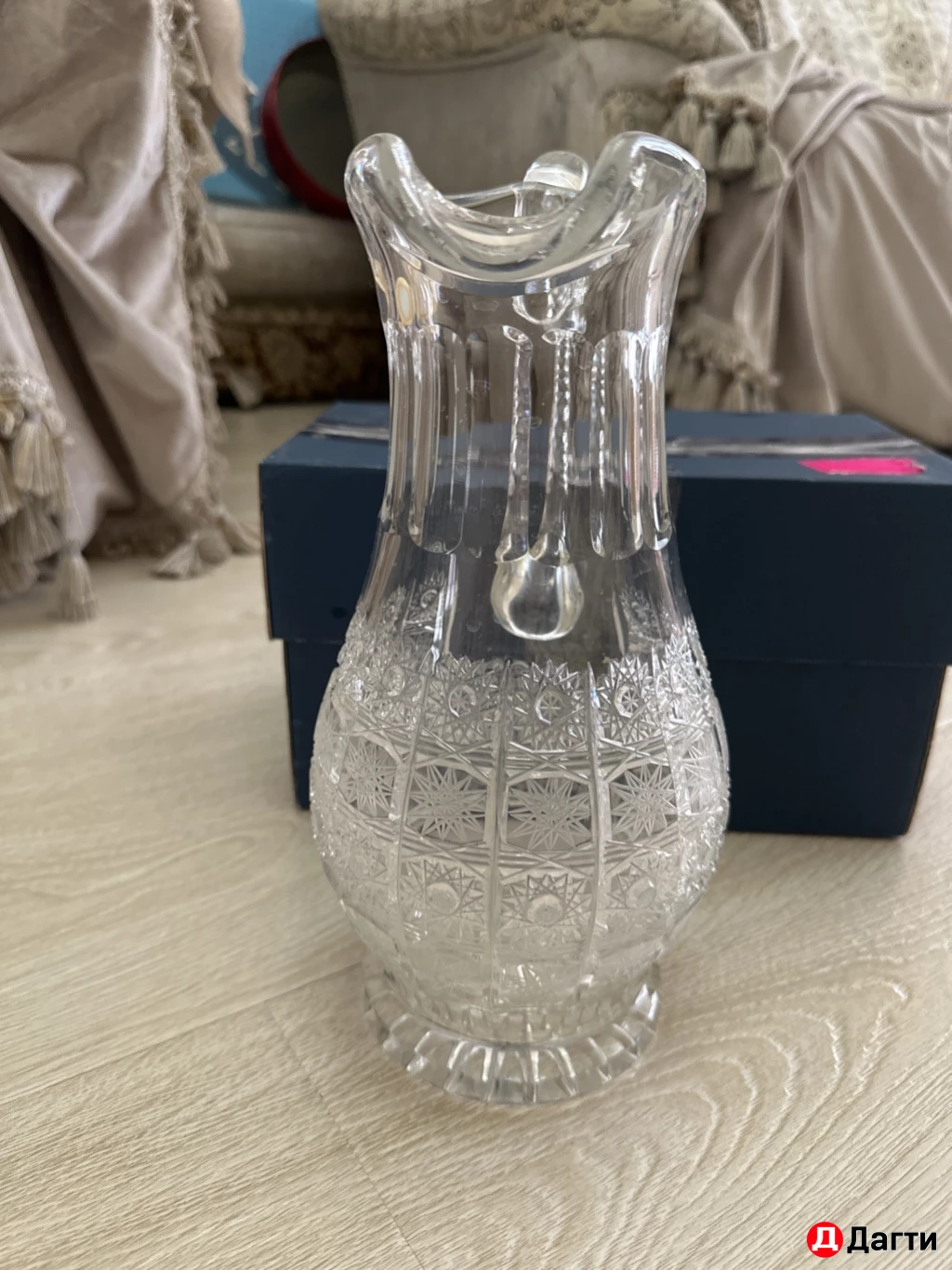 Чешский хрустальный графин