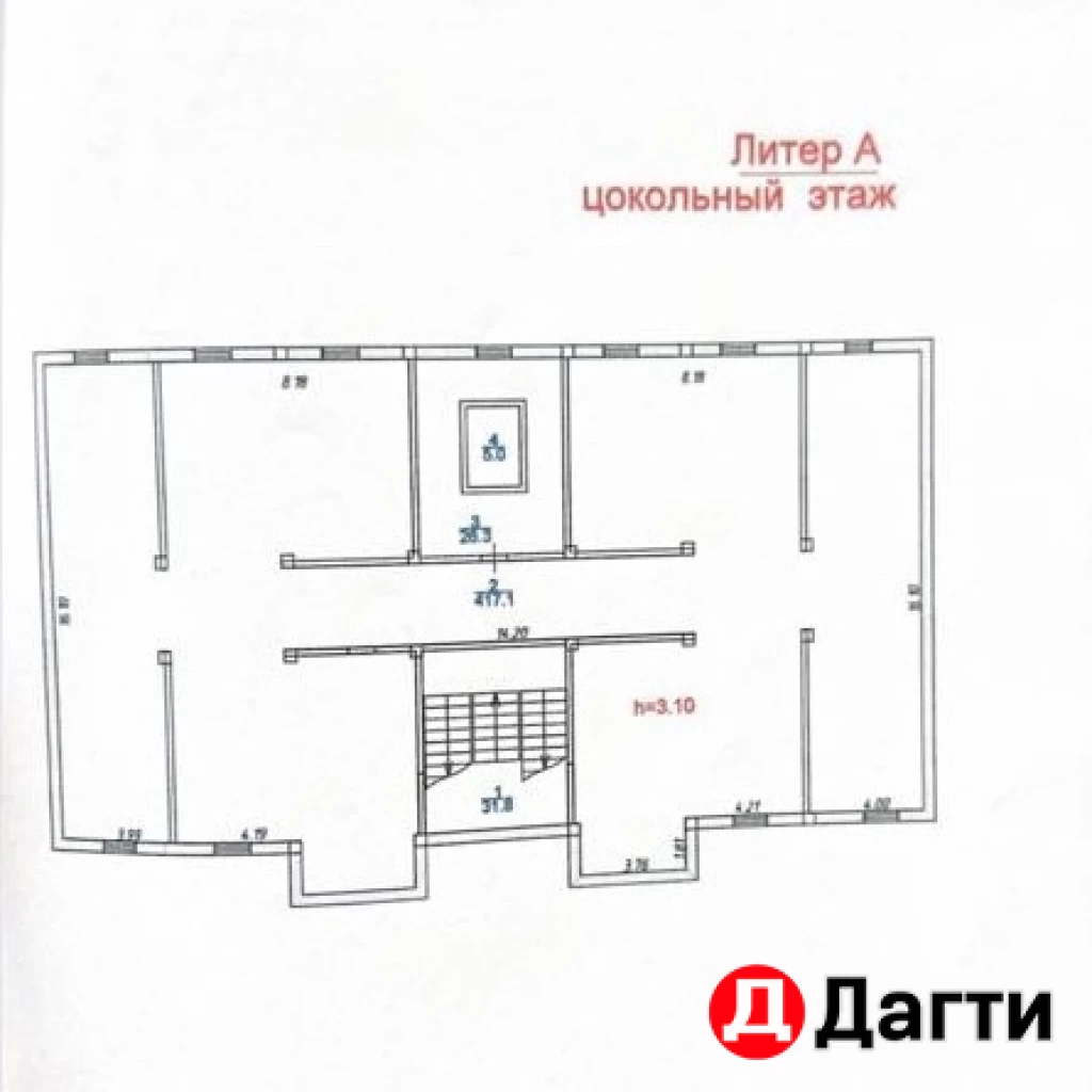 Помещение свободного назначения, 910 м², Агент